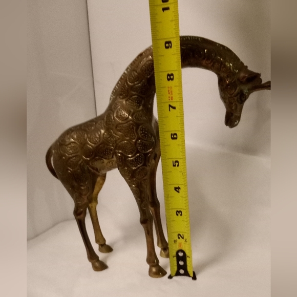 Mid-Century Giraffe Solid Brass 8.75"w X 2.38"d X 8.25"h - Picture 5 of 8